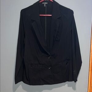 Women's Black Jacket blazer size 18w